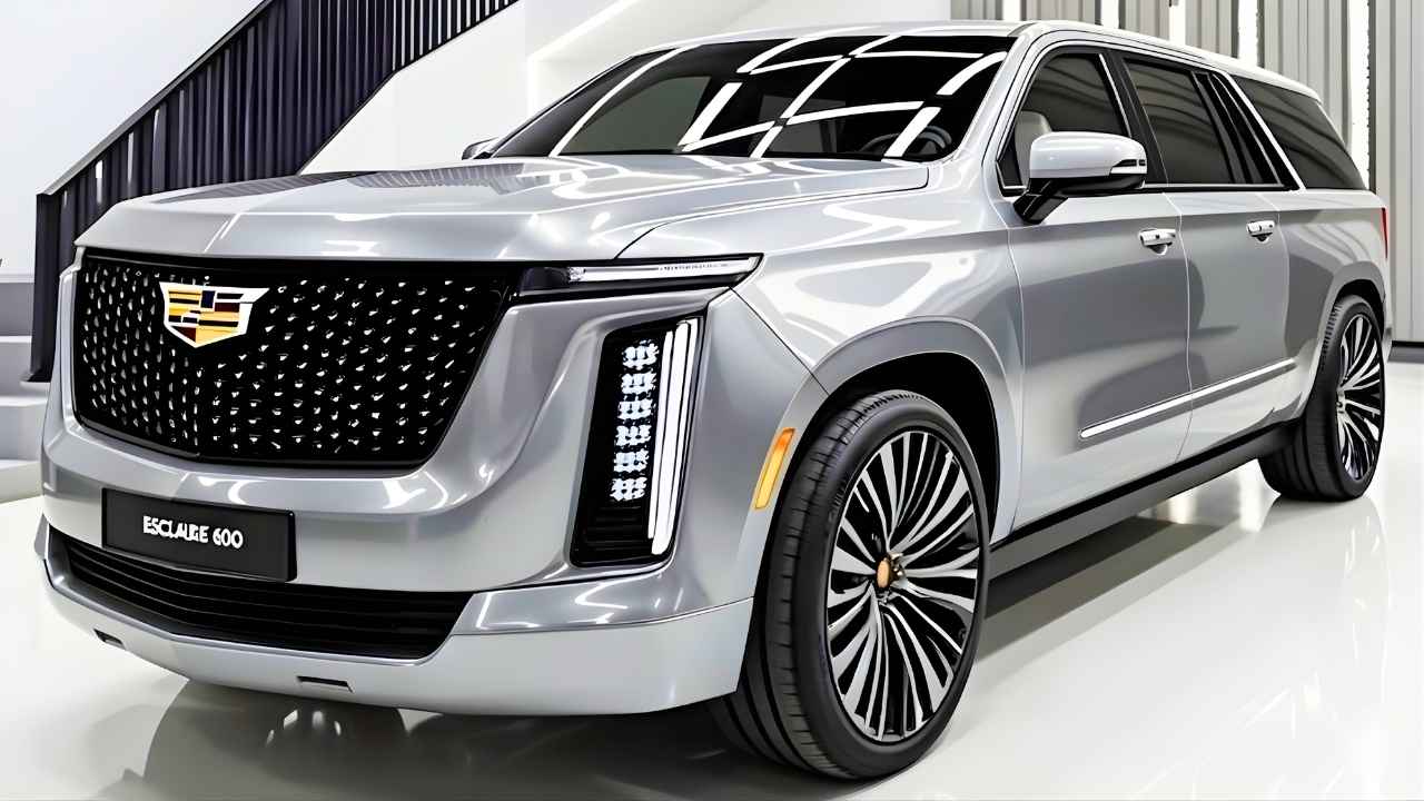 2026 Cadillac Escalade USA Reveal Shows Massive Curved Display With V8 Power And Ultra Luxury SUV Experience